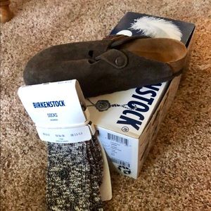 Brand New, With Box - Mocha Birkenstock Shoes